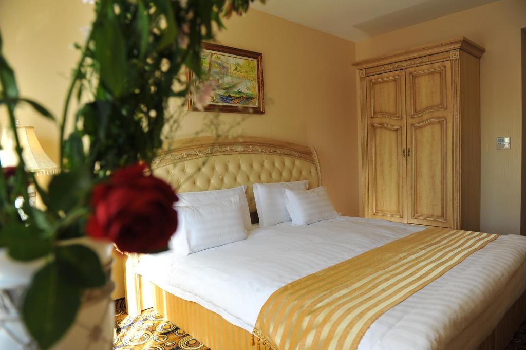 Park Hotel ستارا زاغورا الغرفة الصورة A bedroom in a hotel